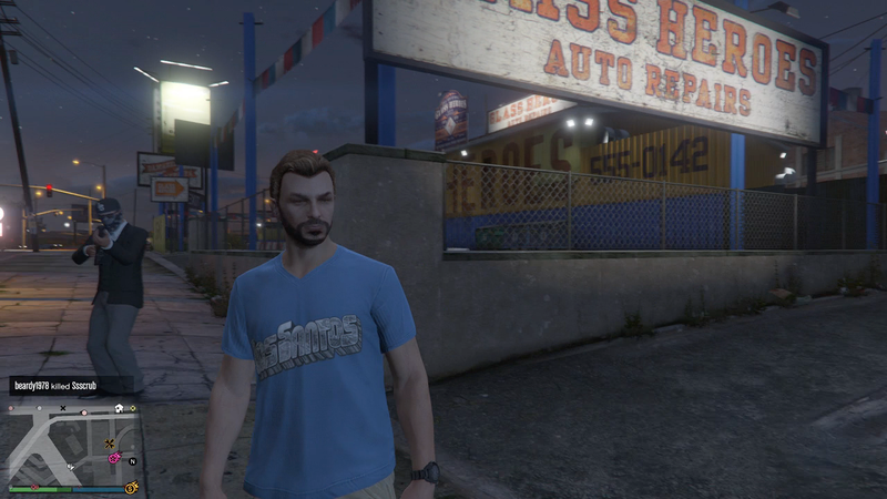 The player behind me wasn’t sneaking up to say hello.